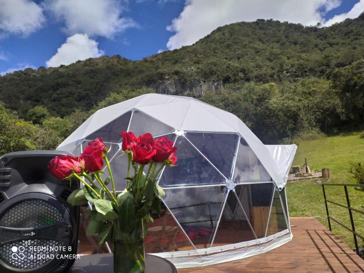 Glamping Hermoso Amanecer Guatavita Luaran gambar