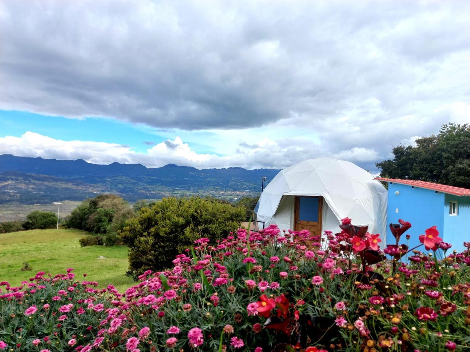 Glamping Hermoso Amanecer Guatavita Luaran gambar